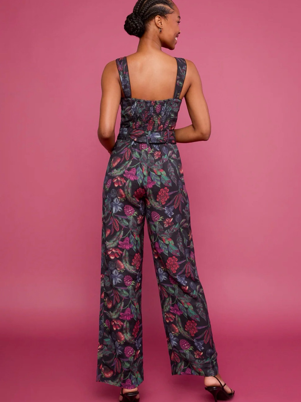 Mixed By Nas - Amina Linen Jumpsuit Nwt — image 2 of 3